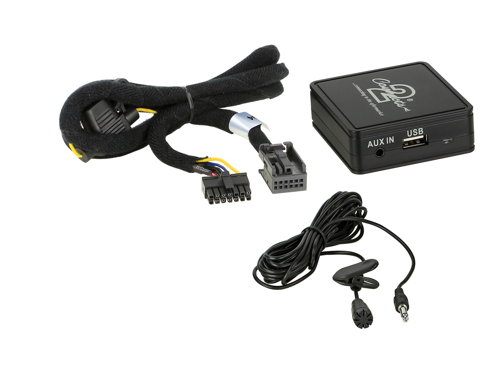 ACV Connects2 Bluetooth / A2DP / Aux-In Interface - Peugeot mit Quadlock Anschluss - 58pgbt011