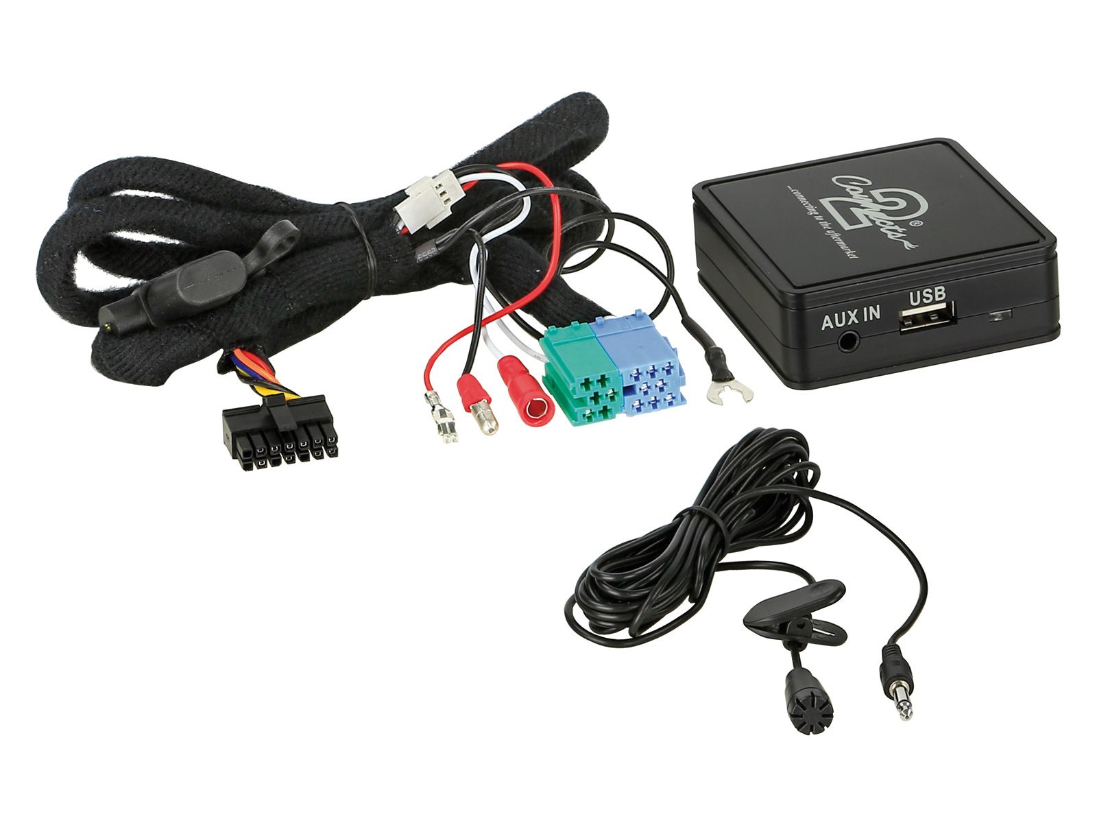 ACV Connects2 Bluetooth / A2DP / Aux-In Interface - Skoda mit ISO Anschluss - 58skbt001