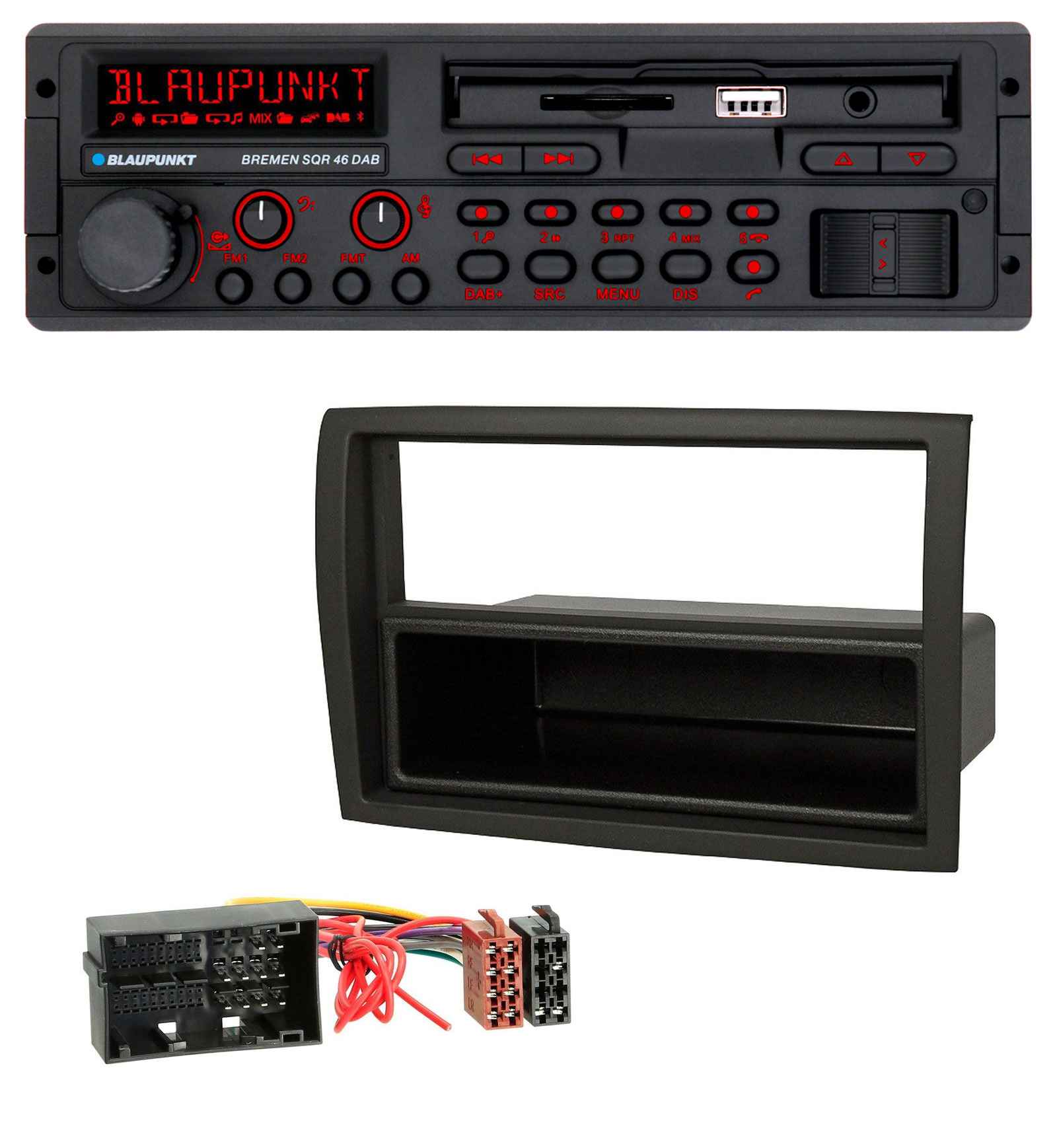 Pioneer AUX MP3 Bluetooth USB Autoradio für Fiat Ducato