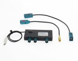 DAB+ UKW AM Antennen Splitter Adapter SMB (F) Buchse Kupplung Fakra (
