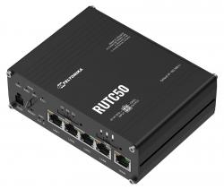 Teltonika WI-FI 6 5G Router RUTC50 black, Cat20, DL bis 3,3 Gbit/s - TEL-RUTC50