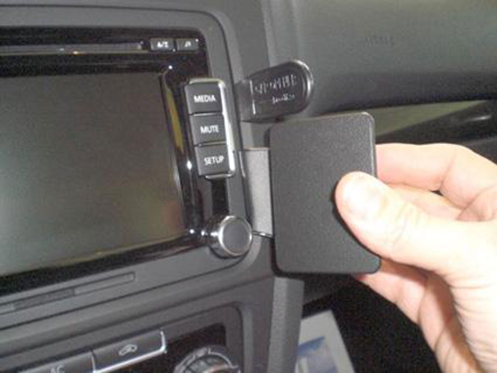 Autobildschirm Kabelloses Laden Handyhalterung Basis für Mercedes