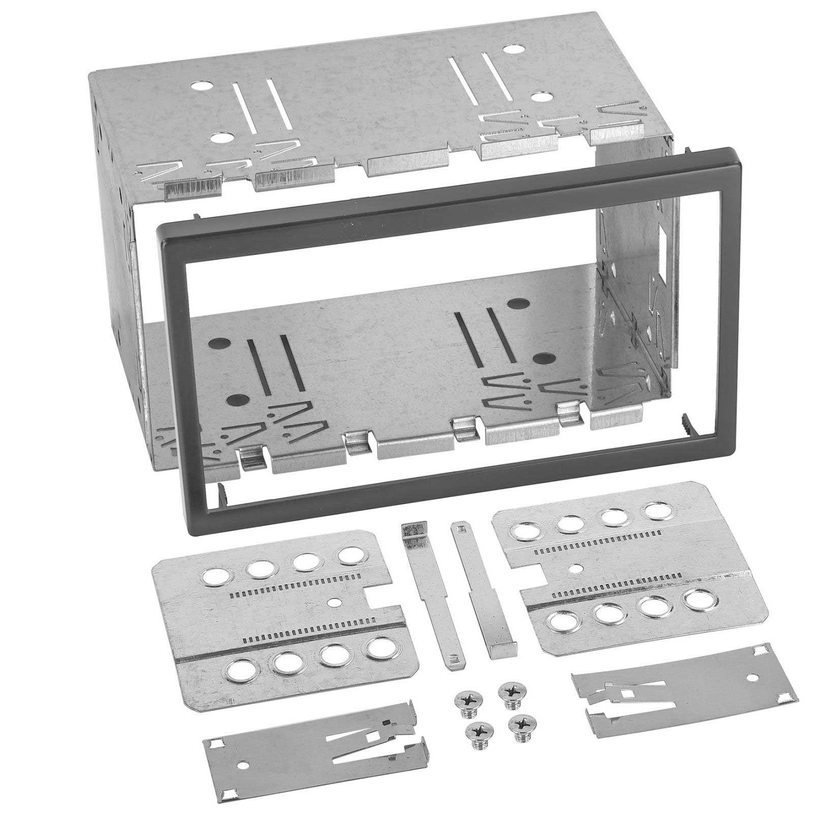 Metall - Installations Kit für Doppel ISO Blenden 