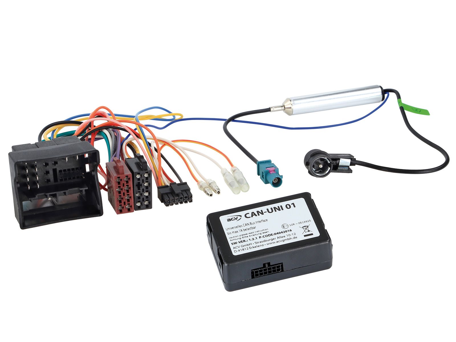 Seat Leon Antennenadapter DIN, Phantomspeisung + Stromversorgung - Car Hifi  Radio Adapter.eu