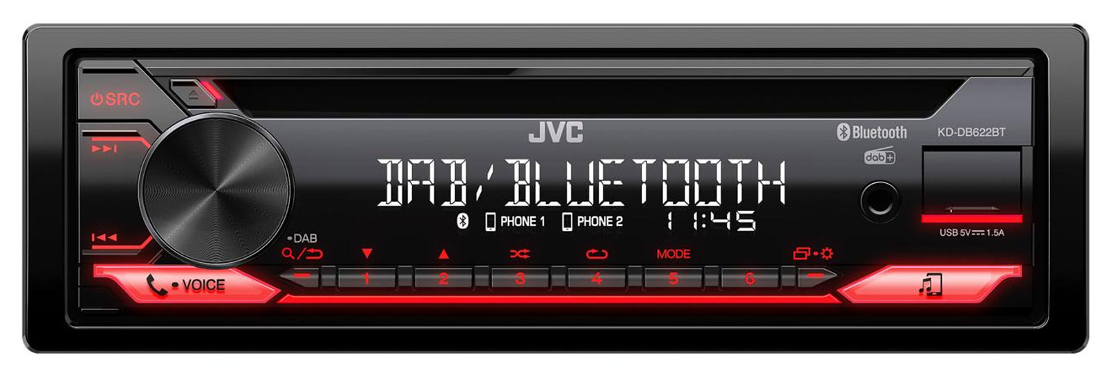 JVC KD-DB622BT - Autoradios 